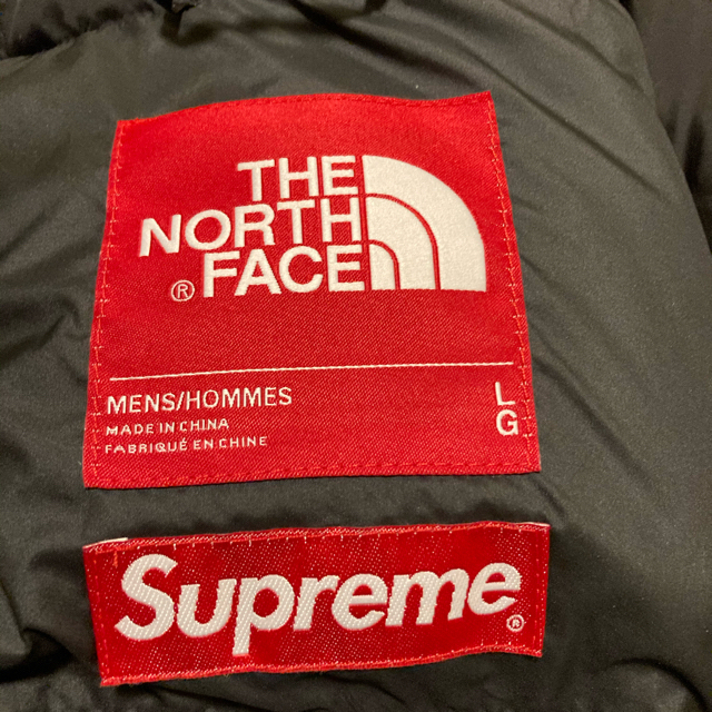 未使用 SUPREME Nuptse Jacket L 正規品　TNF