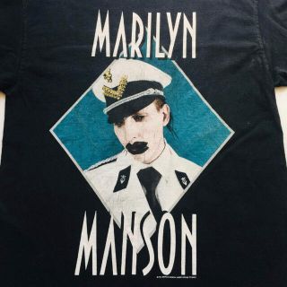 希少 マリリン・マンソン Marilyn Manson ツアーTシャツ メンズL