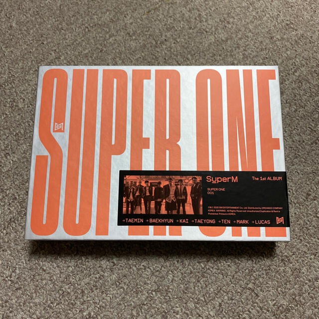 SHINee(シャイニー)のSuperM アルバム SUPERONE エンタメ/ホビーのCD(K-POP/アジア)の商品写真