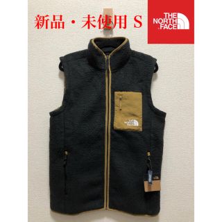 ザノースフェイス(THE NORTH FACE)の【新品】THE NORTH FACE ザ ノースフェイス ベスト 黒×茶 S(ベスト)