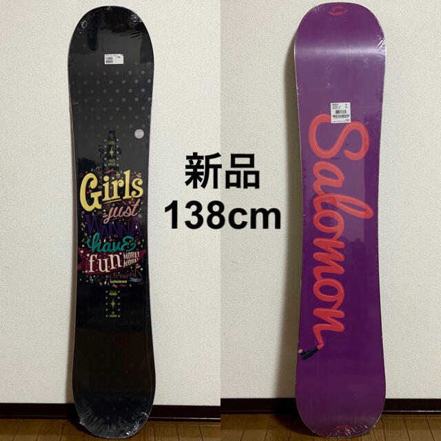 ボード新品❗️早い者勝ち❗️SALOMON CRESCENT 138cm