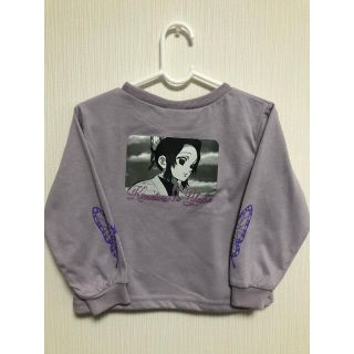 シマムラ(しまむら)のしまむら　鬼滅の刃　胡蝶しのぶ　トレーナー　長袖　100cm(Tシャツ/カットソー)