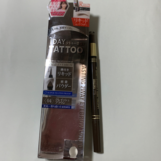 ケーパレット(K-Palette)の1DAY TATOO lasting2way eyebrow liquid(パウダーアイブロウ)