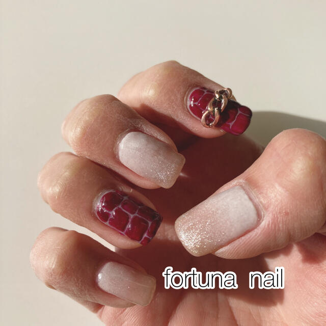 ネイルチップ クロコダイル マグネットネイル チェーン の通販 By Fortuna Nail ラクマ ネイルチップ クロコダイル マグネットネイル チェーン の通販 By Fortuna Nail ラクマ