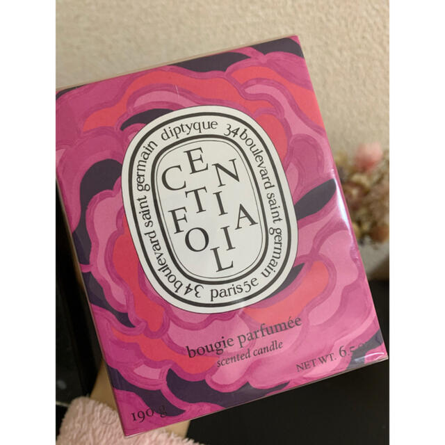 diptyque(ディプティック)の【新品】diptyque フレグランス キャンドルセンティフォリア コスメ/美容のリラクゼーション(キャンドル)の商品写真