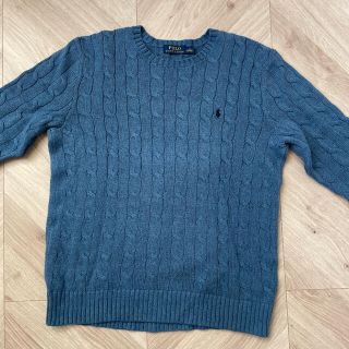 ポロラルフローレン(POLO RALPH LAUREN)の【国内正規品】ラルフローレン　コットン　ケーブルニット　セーター　Sサイズ(ニット/セーター)