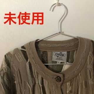 クージー(COOGI)の本未使用　古着　80's クージー　3Dニットカーディガン(カーディガン)