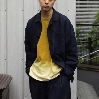 ワンエルディーケーセレクト(1LDK SELECT)のsillage NAVY LINEN WIDE SUMMER JACKET(シャツ)