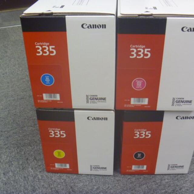 ネット限定】 トナーカートリッジ Canon 純正 新品 335 ４色セット その他