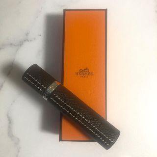 エルメス(Hermes)の新品未使用★HERMES アトマイザー ブラウン 最終値下げ！！(香水(女性用))