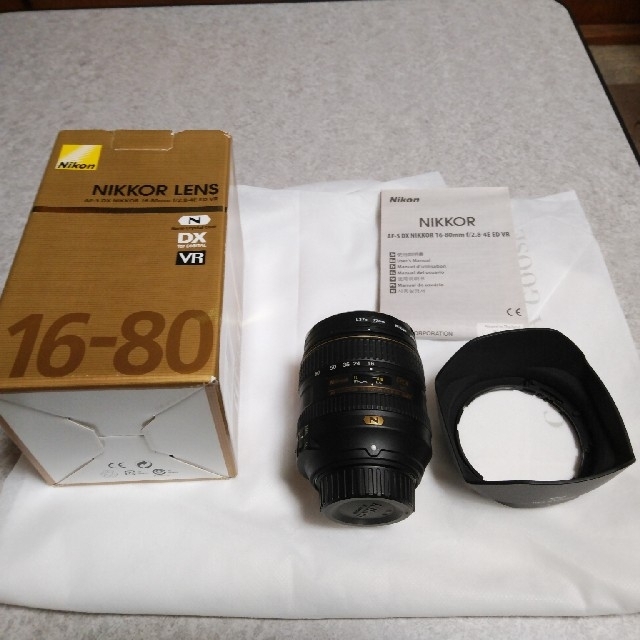 名入れ無料】 Nikon - VR ED f/2.8-4E 16-80mm NIKKOR DX AF-S レンズ