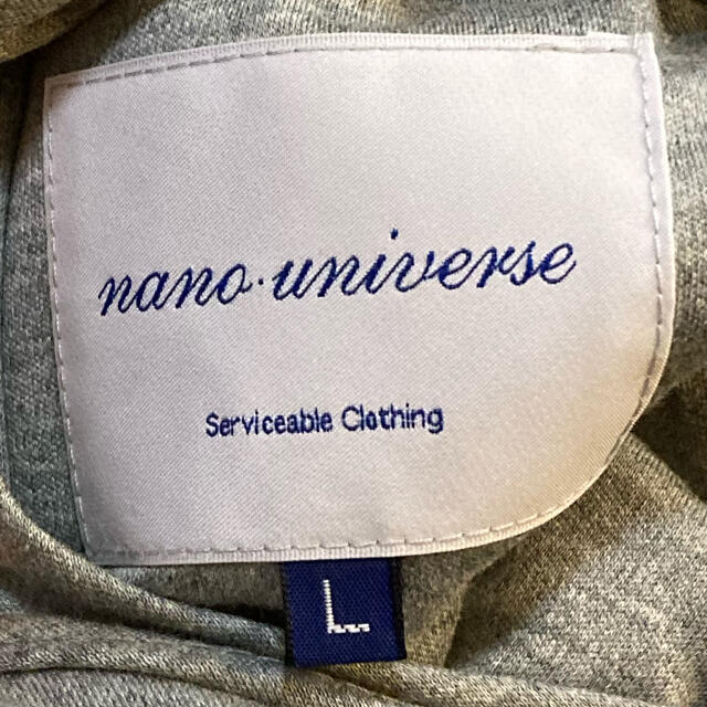 nano・universe(ナノユニバース)の専用　　ダウンベスト　美品　リバーシブル　サイズL メンズのジャケット/アウター(ダウンベスト)の商品写真