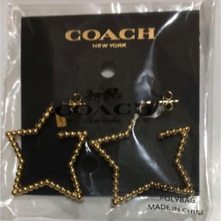 コーチ(COACH)のCOACH 星形ピアス(ピアス)