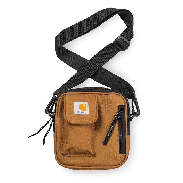 carhartt(カーハート)のカーハートショルダーバッグ　ブラック　外タグ内タグつき　新品未使用 レディースのバッグ(ショルダーバッグ)の商品写真