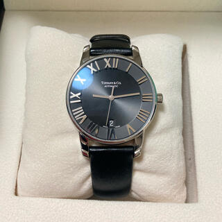 ティファニー(Tiffany & Co.)のティファニー　アトラス  裏スケ　Z1800 オートマティック　新古品　付属完備(腕時計(アナログ))