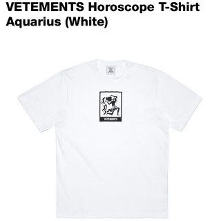 バレンシアガ(Balenciaga)の定価以下［新品］VETEMENTS Tee Aquarius M(Tシャツ/カットソー(半袖/袖なし))