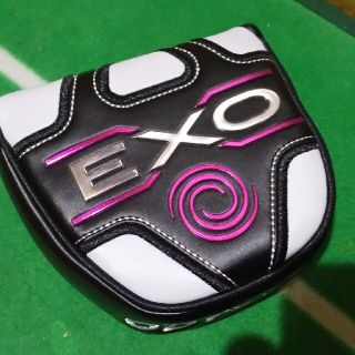 キャロウェイゴルフ(Callaway Golf)のレア　未使用　エクソー　EXO ピンク　オデッセイ　パター　カバー(その他)