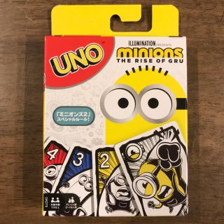 ミニオン(ミニオン)の★在宅ゲームに最適★ミニオンズ版 UNO  新品(トランプ/UNO)