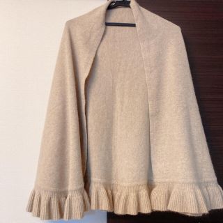 クロエ(Chloe)のクロエ FOULARDS ニットケープ 新品(マフラー/ショール)