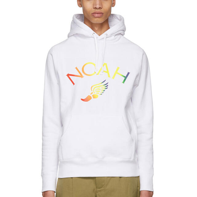 ［］Noah Winged Foot Logo Hoodie XLトップス