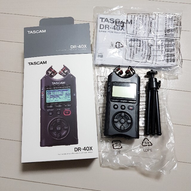 TASCAM DR-40X　タスカム  ICレコーダー