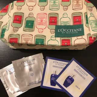 ロクシタン(L'OCCITANE)のちえりーさん専用❁﻿ロクシタン❁﻿新品ポーチ❁﻿1300円相当のサンプル付(ポーチ)