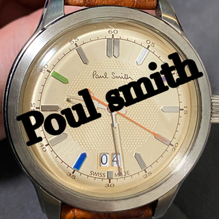 ポールスミス(Paul Smith)のポールスミス ケンブリッジ ビッグデイト メンズ クォーツ  (腕時計(アナログ))