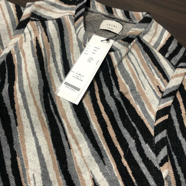 ALEXIA STAM(アリシアスタン)の値下げ！タグ付き新品未使用　juemi Zebra Knit-sew Dress レディースのワンピース(ロングワンピース/マキシワンピース)の商品写真