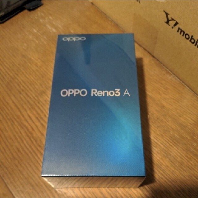 OPPO Reno3A（ワイモバイル版）黒スマートフォン本体
