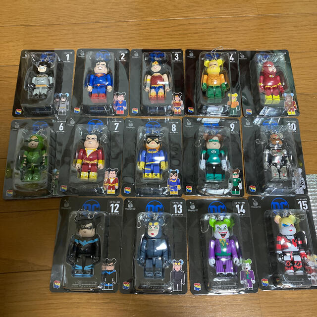 DC(ディーシー)のDC happyくじ ベアブリック エンタメ/ホビーのフィギュア(アメコミ)の商品写真