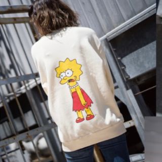 シンプソン(SIMPSON)の【新品・未開封】JUNRed シンプソンズ Simpsons スウェット 白(パーカー)