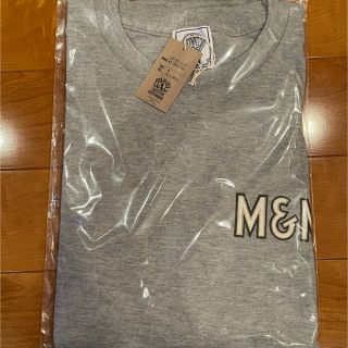 エムアンドエム(M&M)のm&m PRINT L/S TEE グレーM 木村拓哉 キムタク(Tシャツ/カットソー(七分/長袖))