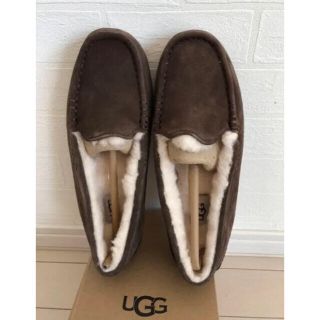 UGG - 新色 UGG アンスレー ムートン モカシン エスプレッソ US6 23