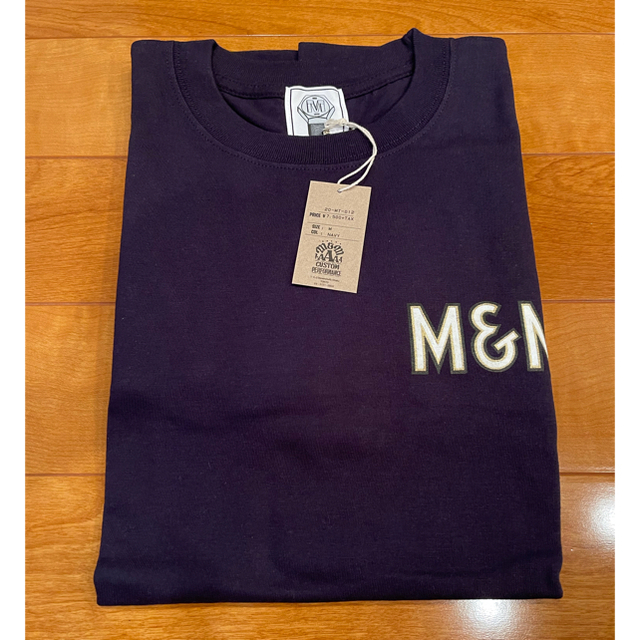 m&m PRINT L/S TEE ネイビーM 木村拓哉 キムタク