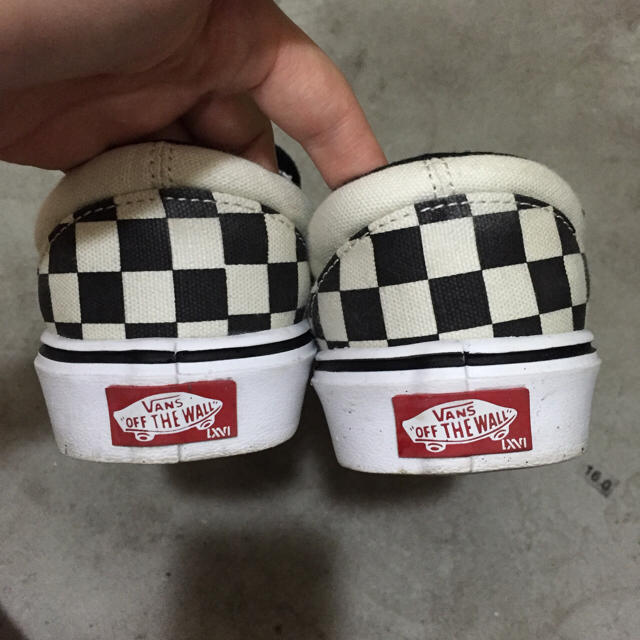 VANS(ヴァンズ)のvans ブロックチェック スリッポン レディースの靴/シューズ(スニーカー)の商品写真