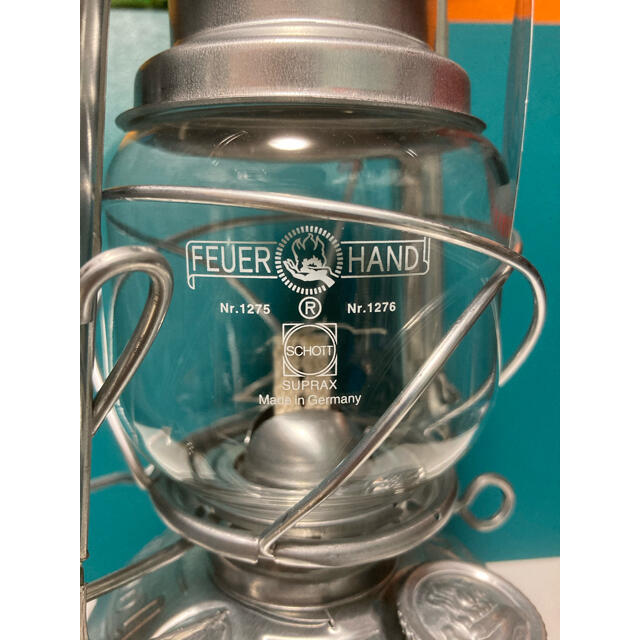 【新品・未使用】Feuerhand Lantern 276 Zink