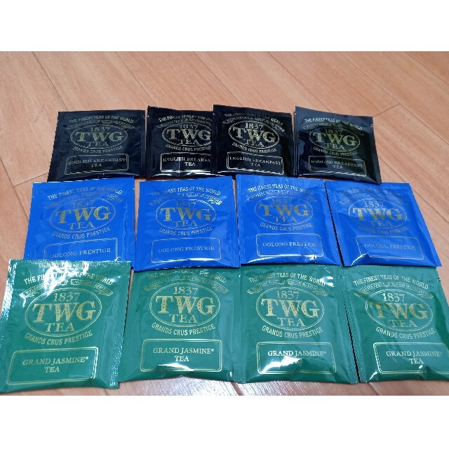 TWG紅茶　3種　12個セット 食品/飲料/酒の飲料(茶)の商品写真