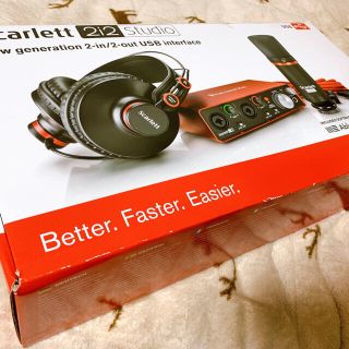 Focusrite  Scarlet Solo Studio(オーディオインターフェイス)