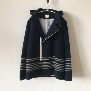 バンドオブアウトサイダーズ(BAND OF OUTSIDERS)のBand of outsiders ブランケットコート イタリア製(ピーコート)