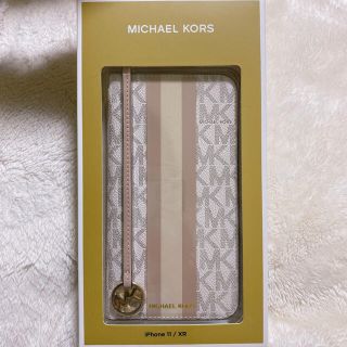 マイケルコース(Michael Kors)のたんちやんさん専用MICHAELKORS iPhoneケース　手帳型(iPhoneケース)