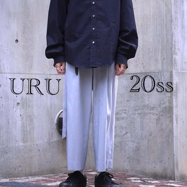 ロープのよ】 最終値下 URU 20ss 2tuck pants されていま