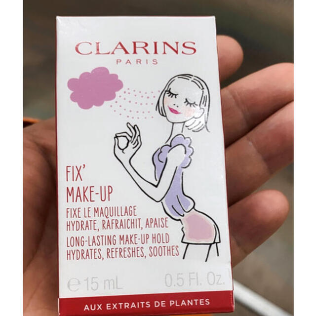 CLARINS(クラランス)のクラランスフィックス メイクアップ / ポータブル サイズ / 15mL コスメ/美容のスキンケア/基礎化粧品(化粧水/ローション)の商品写真