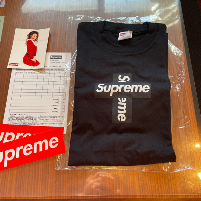 Supreme(シュプリーム)のsupreme Cross box logo tee Sサイズ メンズのトップス(Tシャツ/カットソー(半袖/袖なし))の商品写真