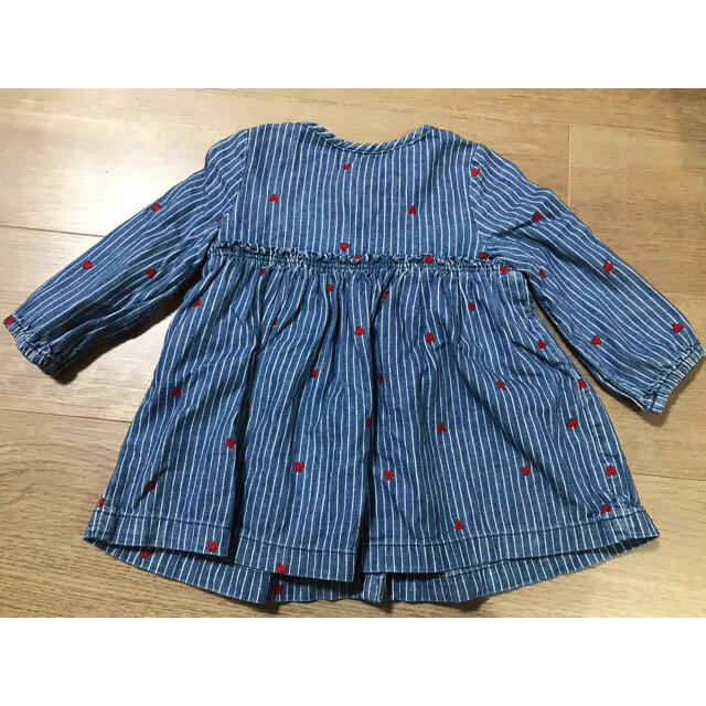 babyGAP(ベビーギャップ)のGAP ベビー　70-80 ワンピース チュニック キッズ/ベビー/マタニティのベビー服(~85cm)(ワンピース)の商品写真