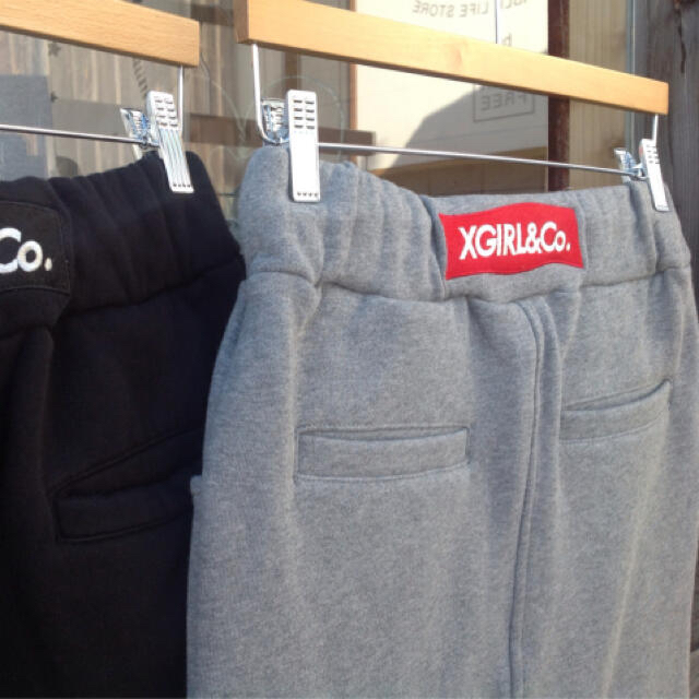 X-girl(エックスガール)のXgirl COLOR LOGO SWEAT SKIRT レディースのスカート(ミニスカート)の商品写真