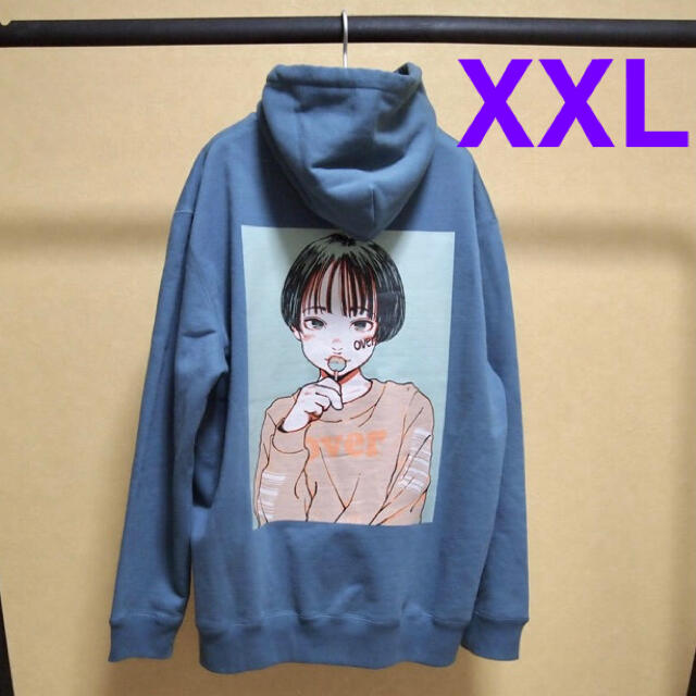 over print pop art hoodie パーカー フーディ XXLの通販 by 白ゆき02's shop｜ラクマ
