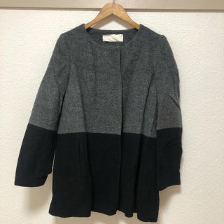 ブラックバイマウジー(BLACK by moussy)のノーカラーコート(ノーカラージャケット)