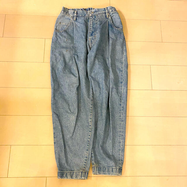 NEONSIGN WIDE DENIM SLACKS