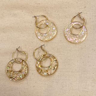 アネモネ(Ane Mone)のアネモネ　シェルフープピアス(ピアス)