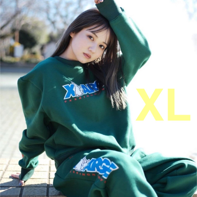 XLARGE FR2 Logo Crew Sweat 上